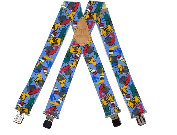 Painter 2" Wide Suspenders Extra Strong Made in America