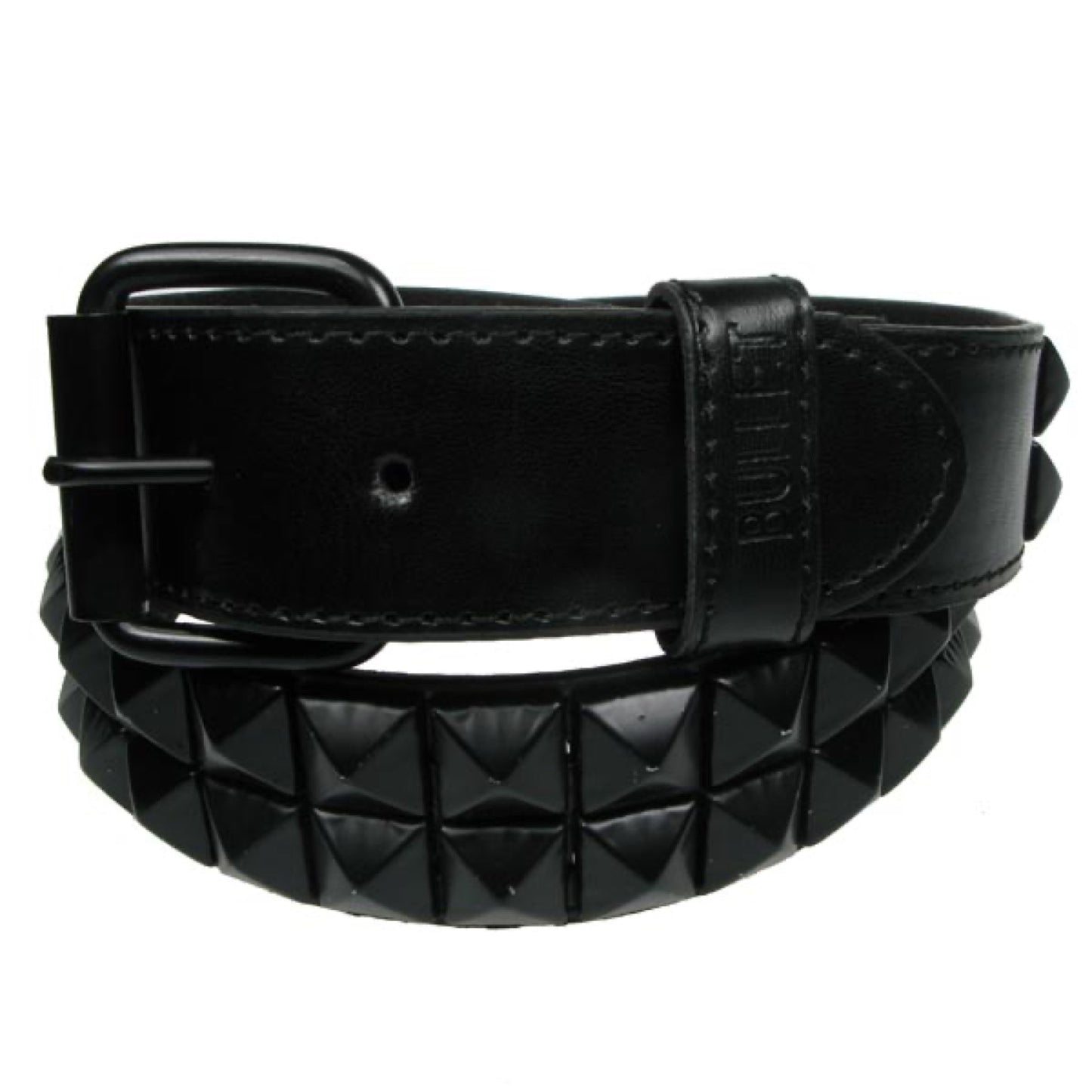 G0045F - 2 ROW BLACK PYRAMID BLACK