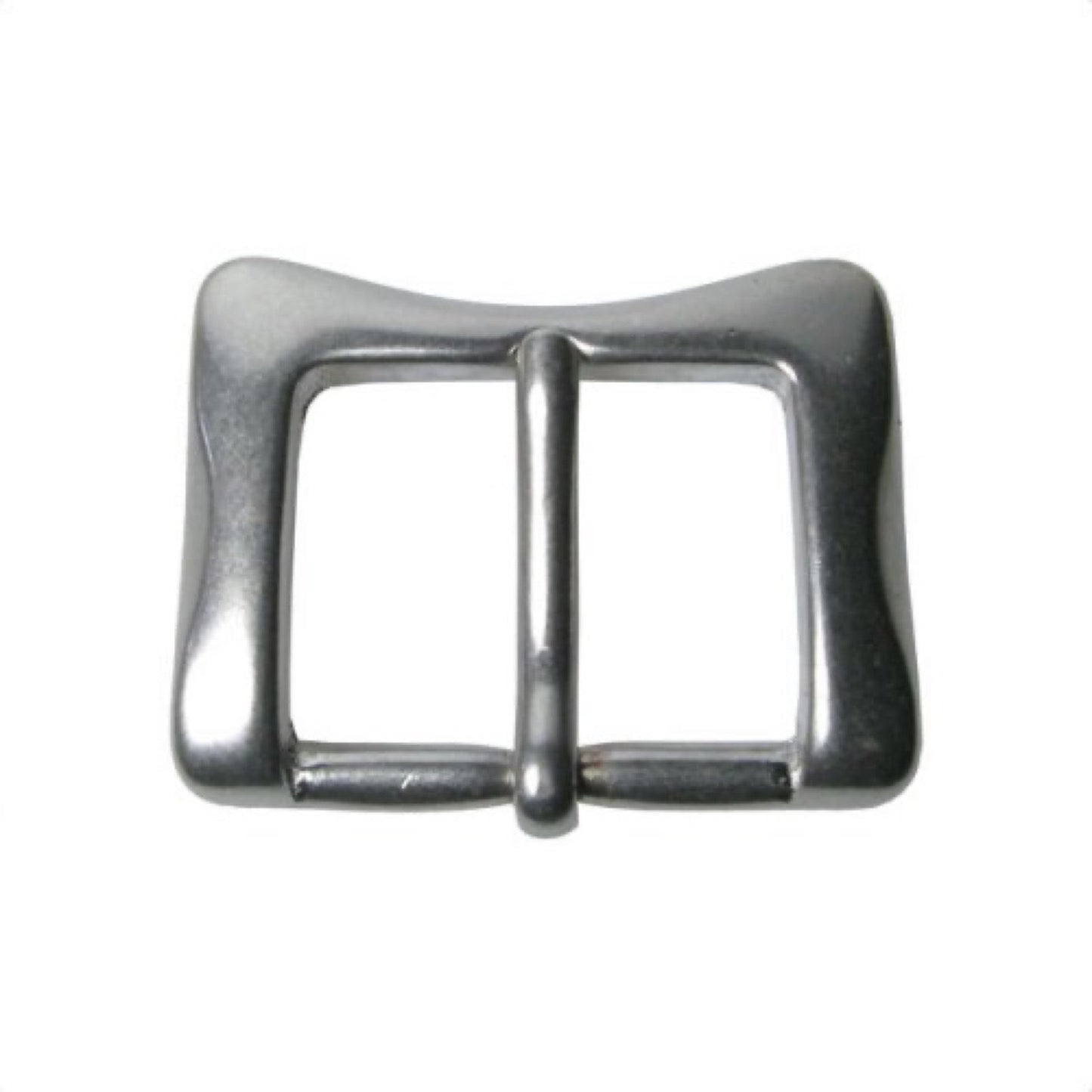 PT-203-30b - 30mm Curved Square Solid Brass Buckle
