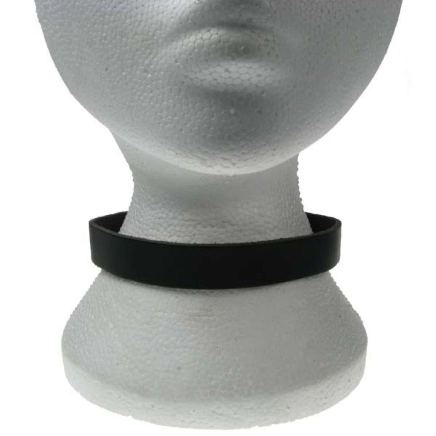 NB061 1 Row Plain Leather Choker