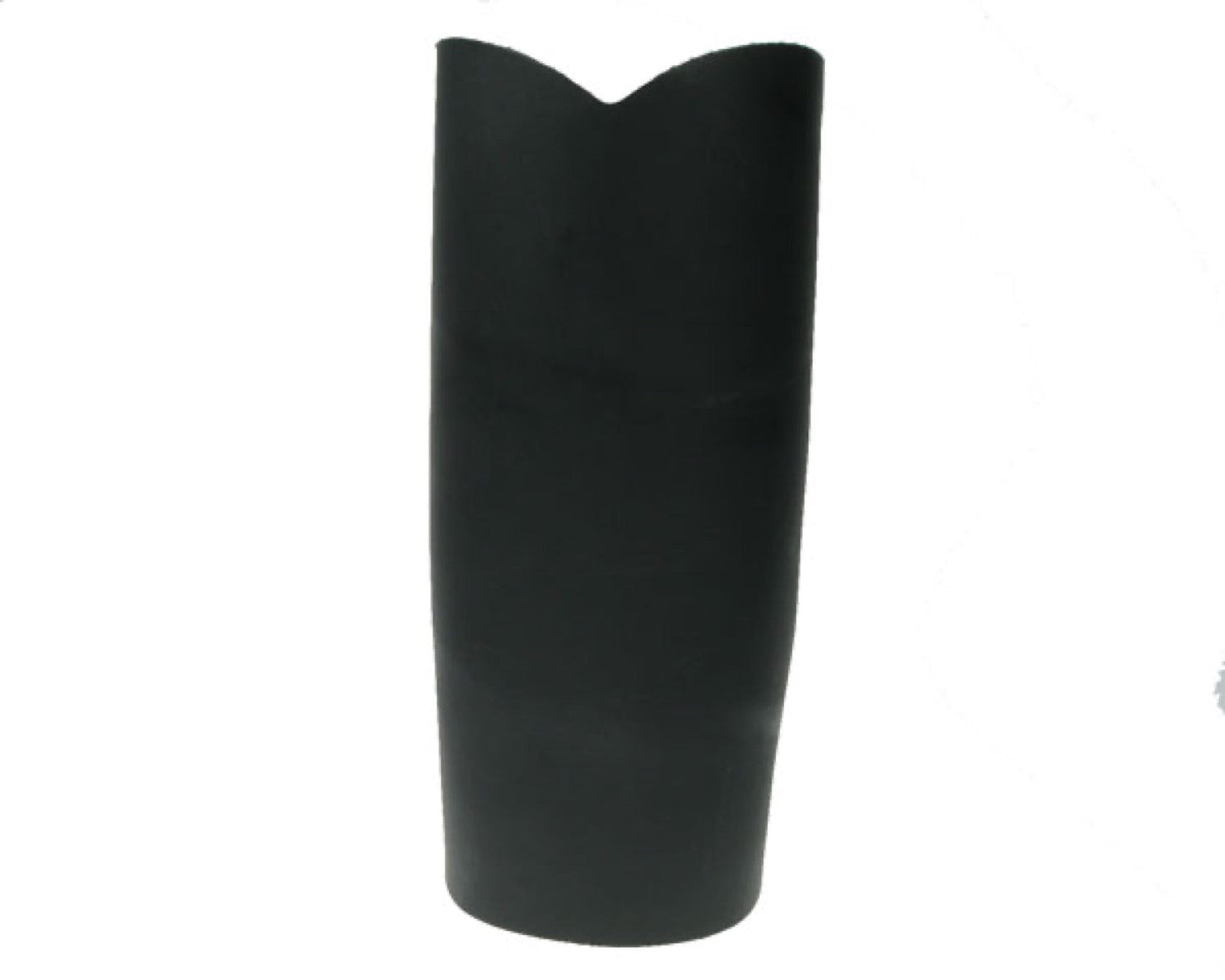 WB411 11 ROW WIDTH, PLAIN W/ CURVED EDGE LEATHER ARMBAND/LEATHER GAUNTLET/LEATHER WRISTBAND