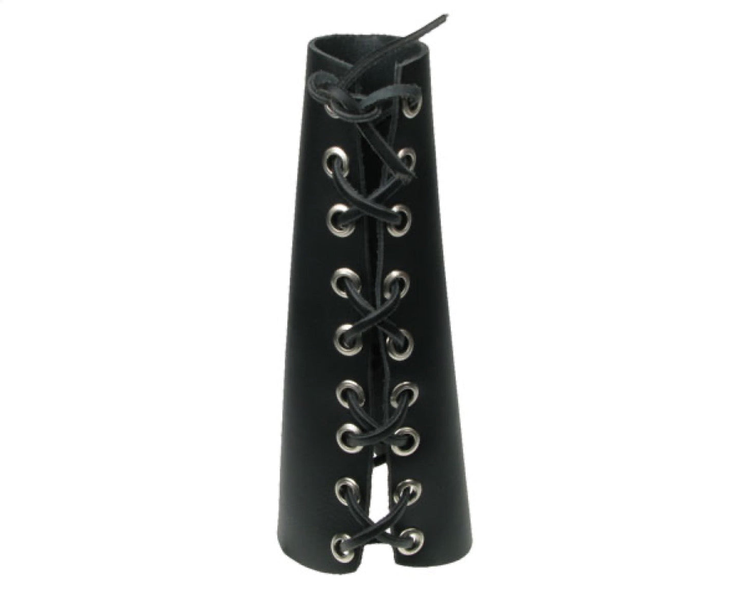 WB525 11 ROW PLAIN W/ WEAVED STRING LEATHER ARMBAND/LEATHER GAUNTLET/LEATHER WRISTBAND
