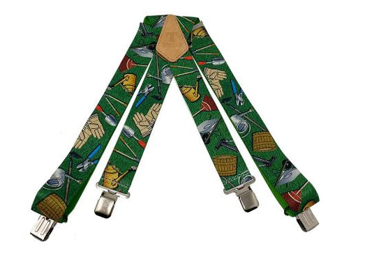 Garden Tools Grass 2" Wide Suspenders Extra Strong Made in America