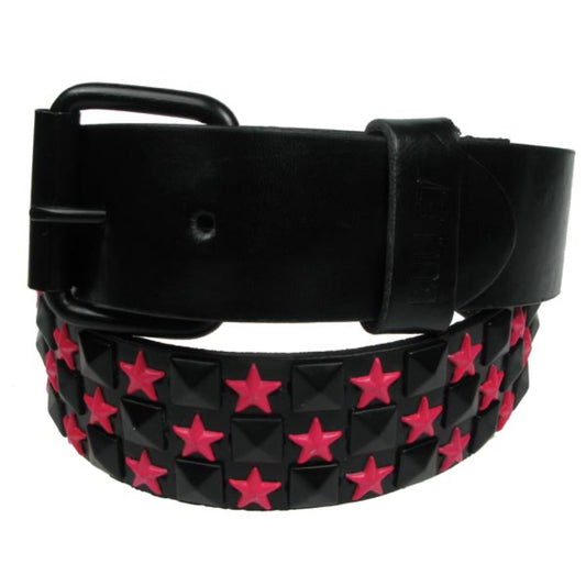 G0001B - 3 ROW PINK/BLACK PYRAMID WITH STAR