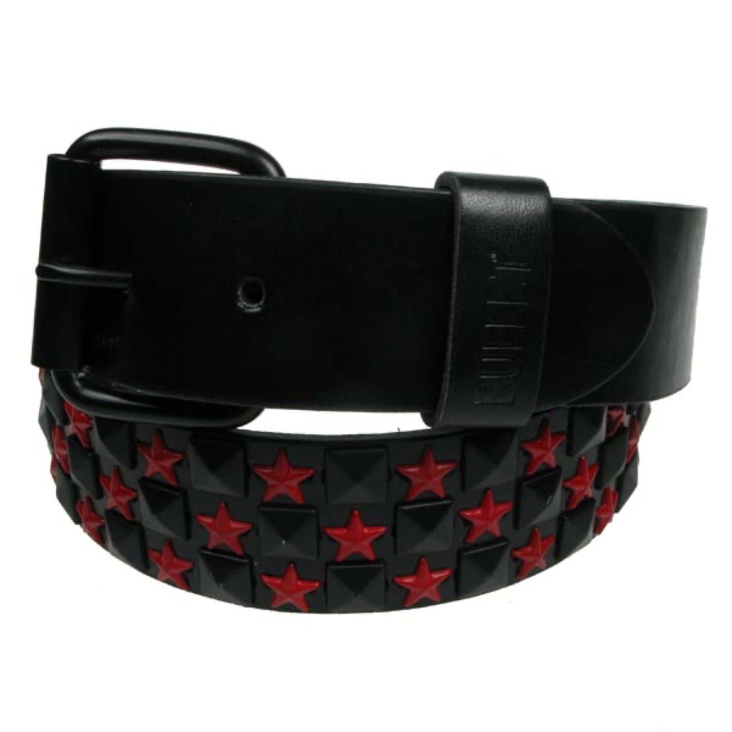 G0001C - 3 ROW RED/BLACK PYRAMID WITH STAR