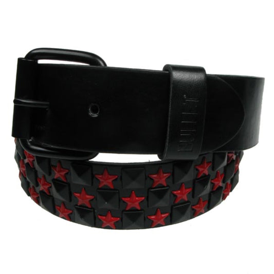 G0001C - 3 ROW RED/BLACK PYRAMID WITH STAR