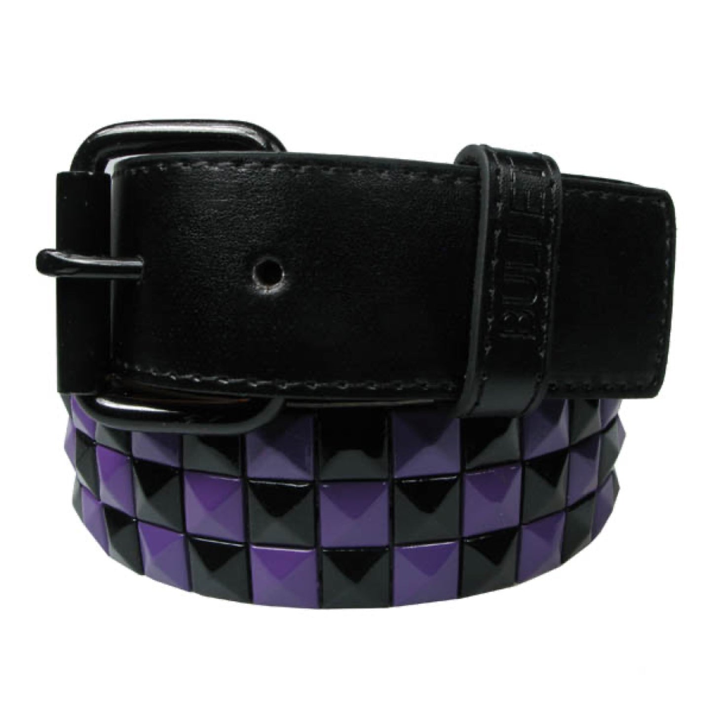 G0016G - 3 ROW PURPLE/BLACK PYRAMID
