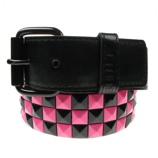G0016D - 3 ROW PINK/BLACK PYRAMID