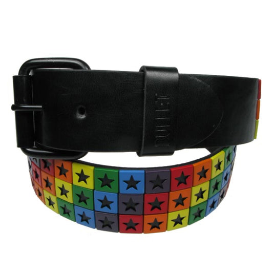 G0017 - 3 ROW HOLE STAR RAINBOW