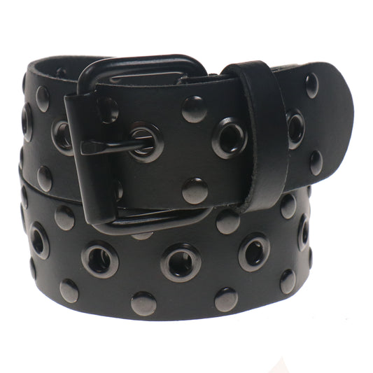 G0018NA - BLACK MIDDLE EYELET & BLACK SIDE RIVET
