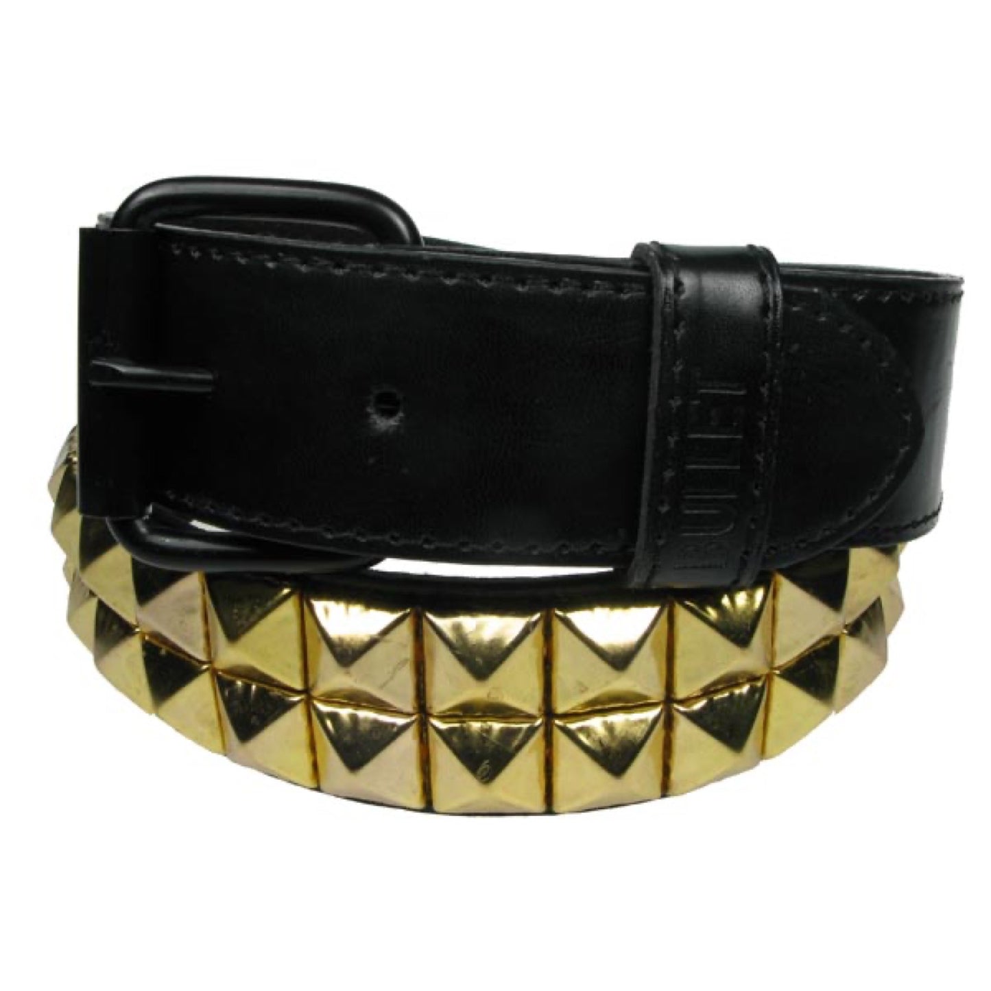 G0039 - 2 ROW GOLD PYRAMID