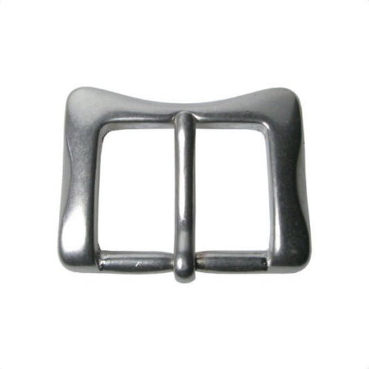 PT-203-30b - 30mm Curved Square Solid Brass Buckle