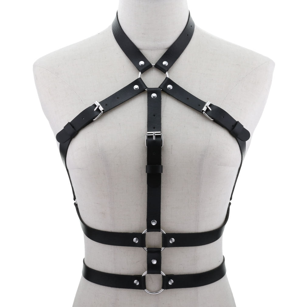 Belt Chest Strap Neckband Vegan Harness - VHARN002