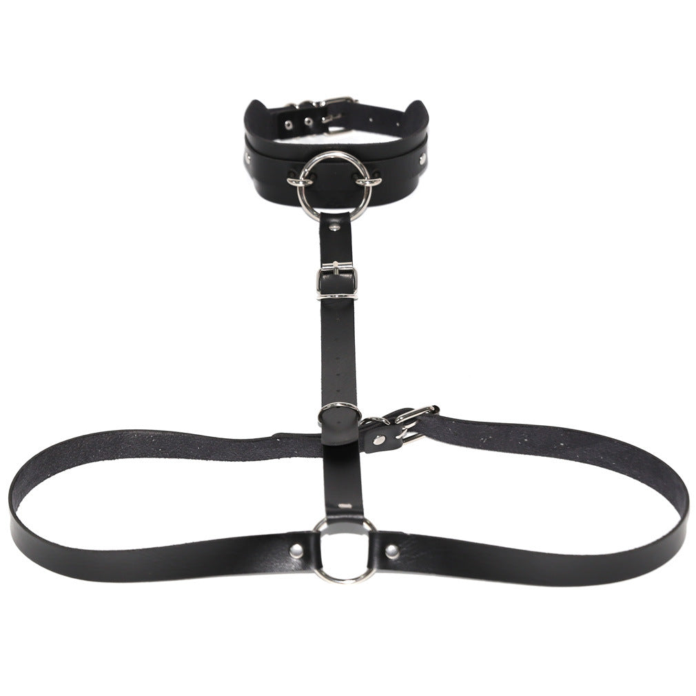 Cross Chest Vegan Harness - VHARN006