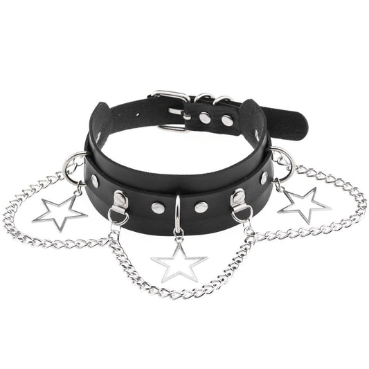 Star Chain Vegan Neckband - VNB144