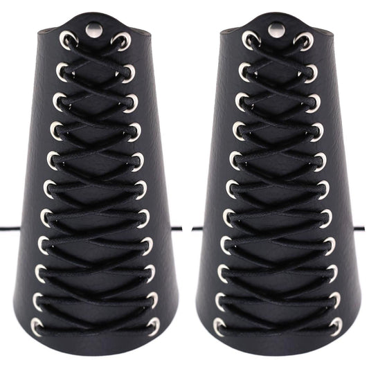 Strap Eyelet Gauntlet Vegan Armband VWB525