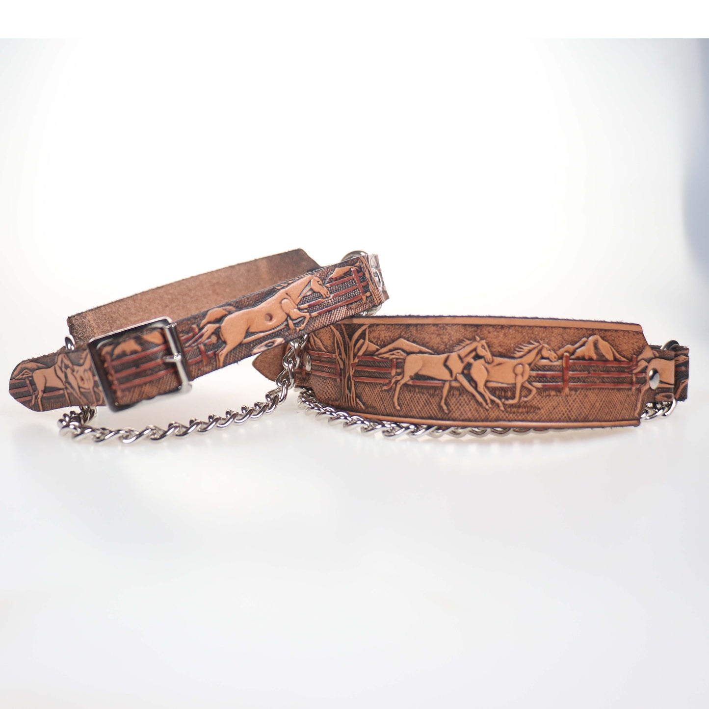 BS417 - HORSE AMERICAN LEATHER BOOTSTRAP