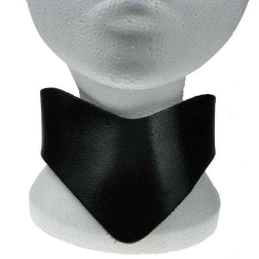 NB011 Plain V Neck Leather Choker