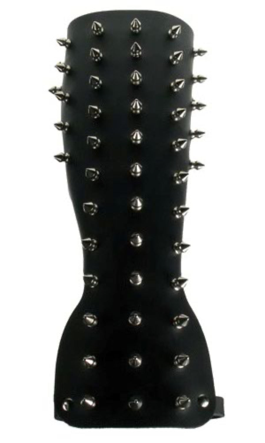 WB373 GAUNTLET SMALL SPIKES LEATHER ARMBAND/LEATHER GAUNTLET LEATHER WRISTBAND