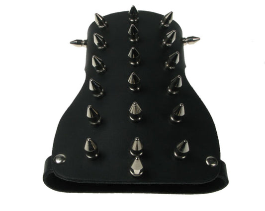 WB380 SMALL GAUNTLET WITH SPIKES LEATHER ARMBAND/LEATHER GAUNTLET LEATHER WRISTBAND