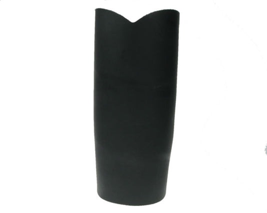 WB411 11 ROW WIDTH, PLAIN W/ CURVED EDGE LEATHER ARMBAND/LEATHER GAUNTLET/LEATHER WRISTBAND