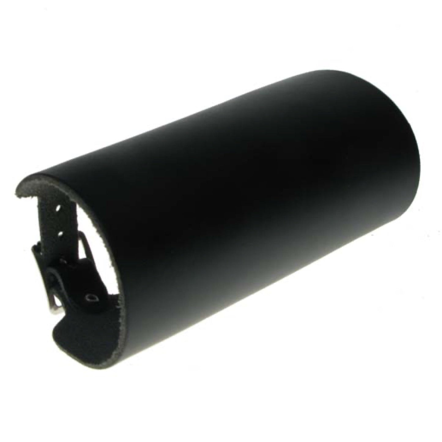 WB590 11 row plain wristband  Leather Wristband - Black