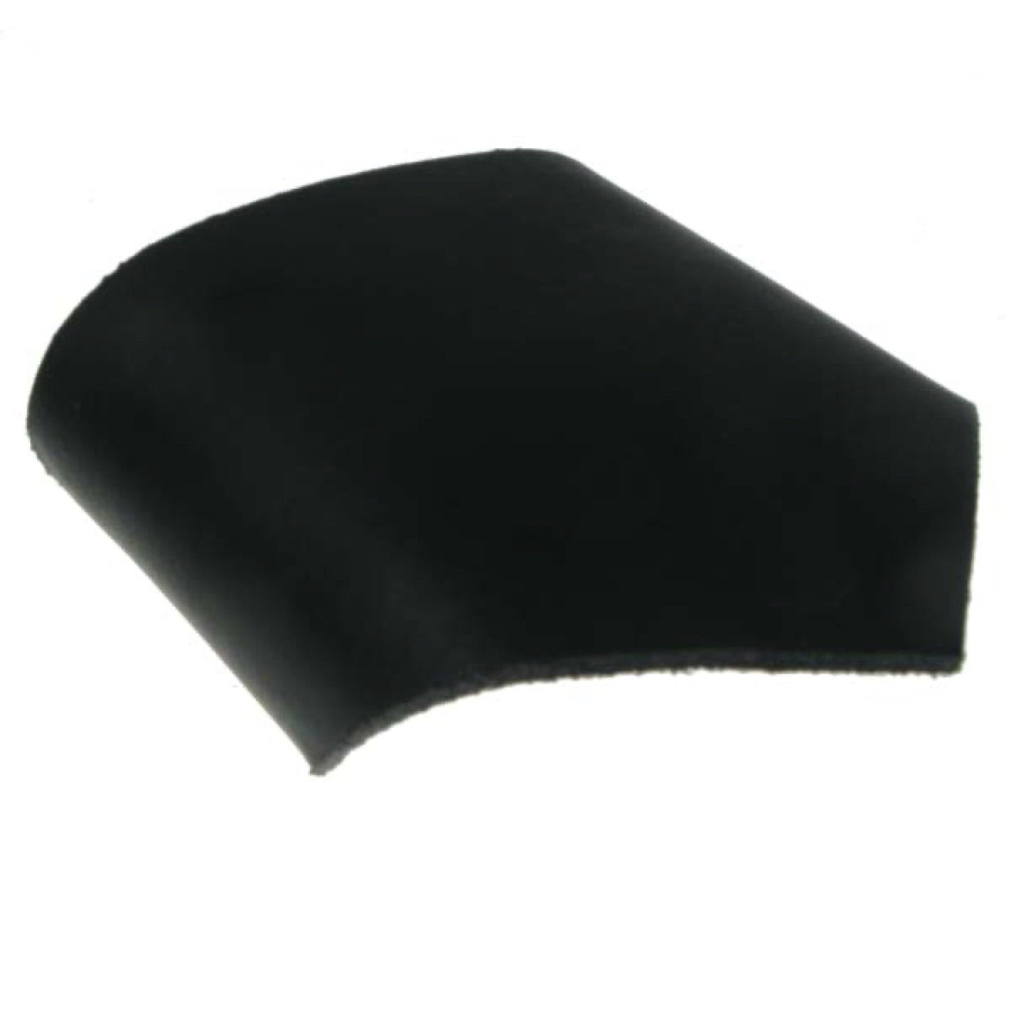 WB592 V shaped wristband Leather Wristband - Black